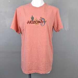Soft Orange Embroidered Desert Arizona Tee